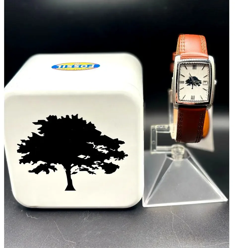 Fossil PR5325 PR-1997 Tree Dial Watch NWT Limited 324/1305 Vintage